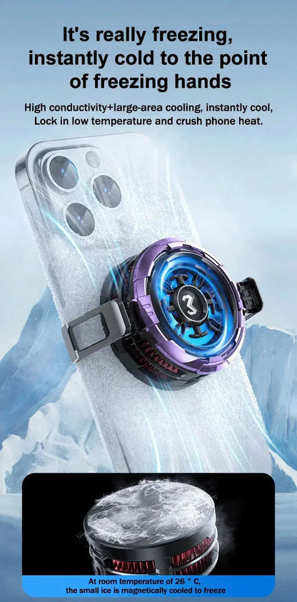 MEMO CX08 Pro Mobile Phone ICE Semiconductor Magnetic Frozen PUBG Game Cooler for IOS Universal Phone Cooling Radiator Deals 4 U  Mobile Gaming Deals 4 U