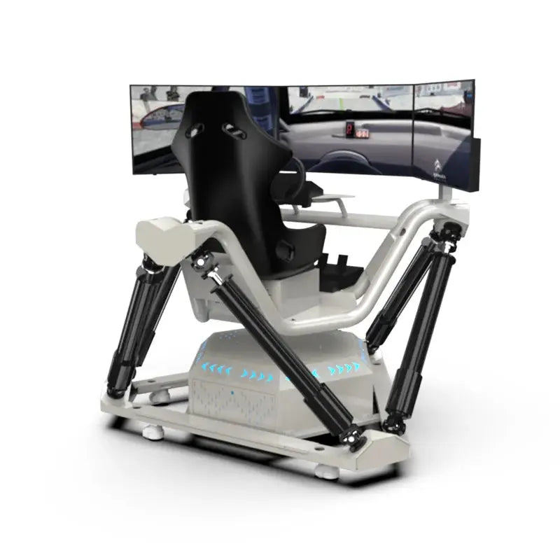 VR three-screen six-axis racing driving simulator G intelligent motion simulation equipment Deals 4 U  Gaming Accessories Deals 4 U