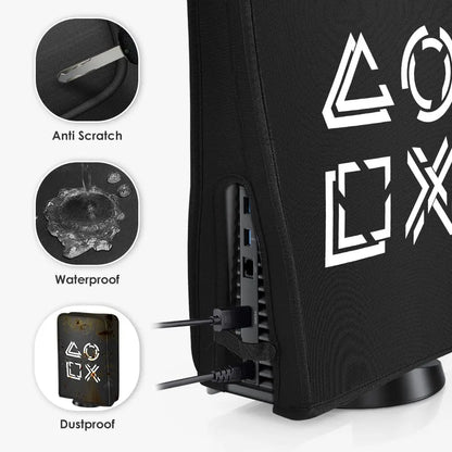 Dust Cover Anti-scratch Dust Guard Case Cover for PS5 Slim Disc&Digital Console