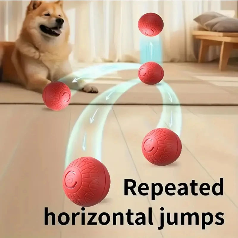 Smart Dog Toy Ball Automatic Interactive Pet Electronic Rolling USB Rechargeable Moving Bouncing for Puppy to Large dog Chew Toy Deals 4 U   Deals 4 U