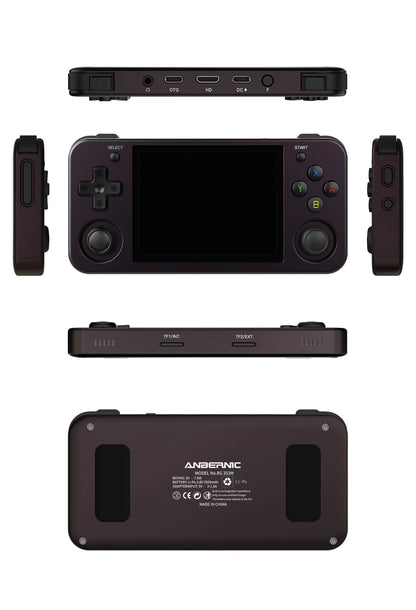 ANBERNIC RG353M Handheld Game Console 3.5 Inch Multi-touch Screen Dual OS Aluminum Alloy Shell HDMI-compatible WIFI Gaming Video Player