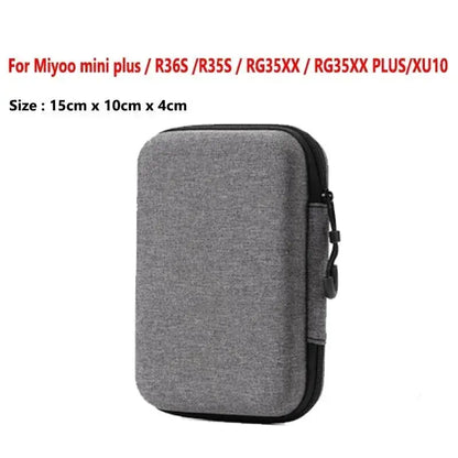 TOP Protect Game Storage Case for Miyoo Mini Plus R36S R35S Portable Storage Console Bag Carry Case for Anbernic RG35XX Plus Deals 4 U  Console Accessories Deals 4 U