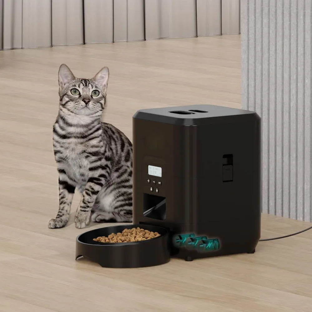 Smart Pet Feeder Automatic Cat Feeder Dog Slow Food Machine With Timed Quantitative Automatic Cat Food Dispenser Cat Dog Bowl Deals 4 U   Deals 4 U