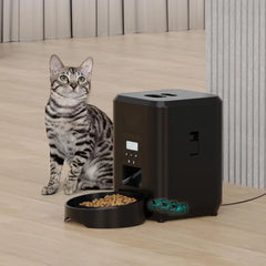 Smart Pet Feeder Automatic Cat Feeder Dog Slow Food Machine With Timed Quantitative Automatic Cat Food Dispenser Cat Dog Bowl Deals 4 U   Deals 4 U