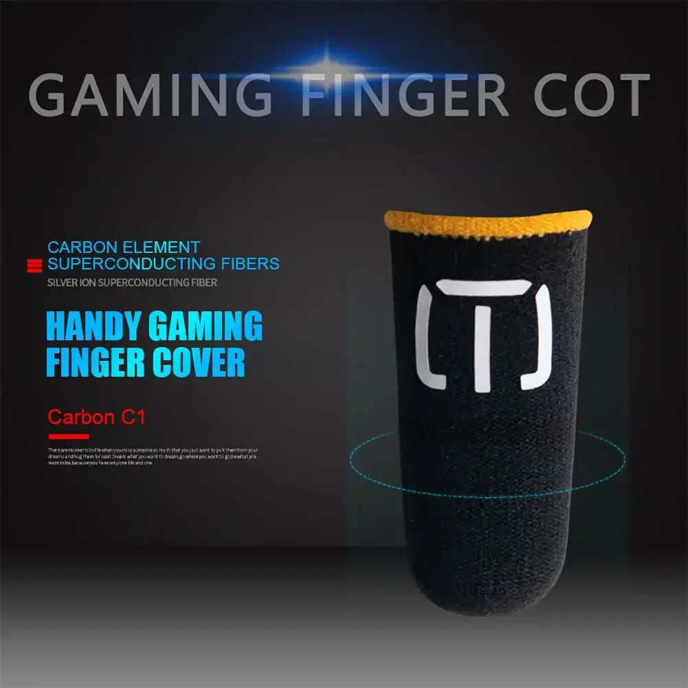 100-10PCS Finger Cover Game Controller For PUBG Sweatproof Anti-slip Fingertip Cover Thumb Gloves For Mobile Game Deals 4 U  Mobile Gaming Deals 4 U