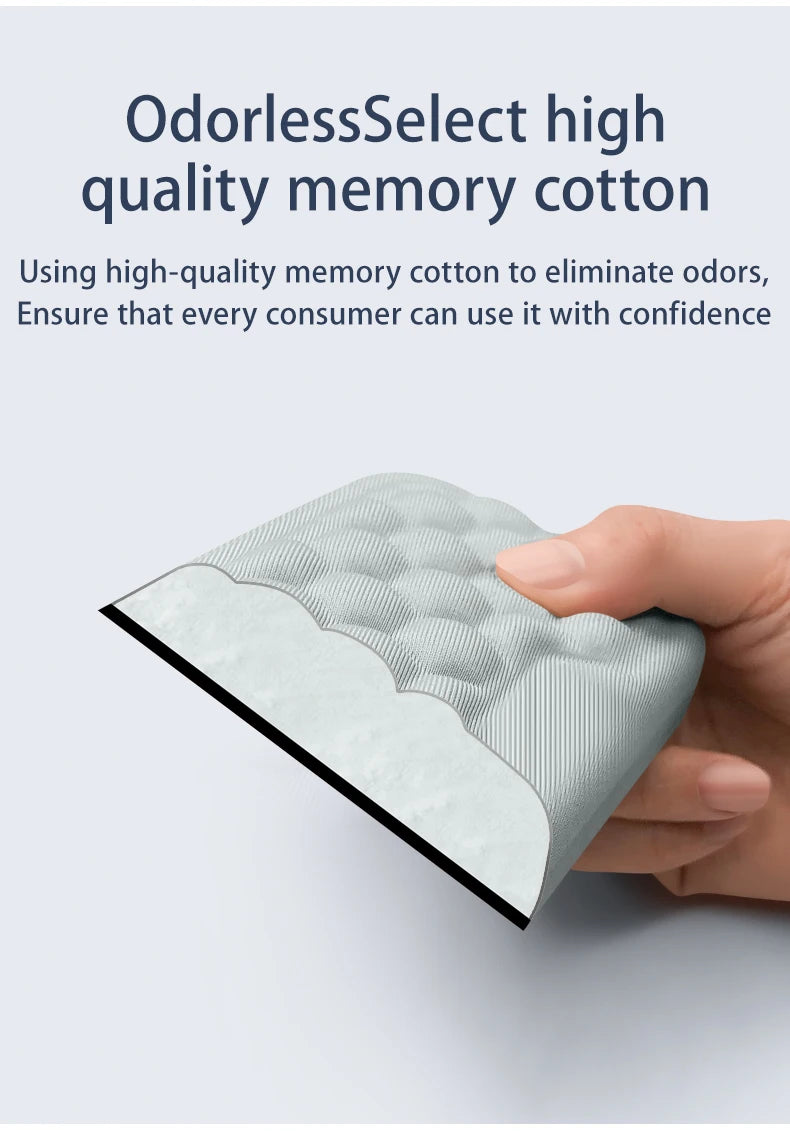 Keyboard Pad Set Memory Foam for Office Computer Laptop Easy Typing Pain Relief Keyboard Wrist Rest Mouse Pad Computer Mouse Pad