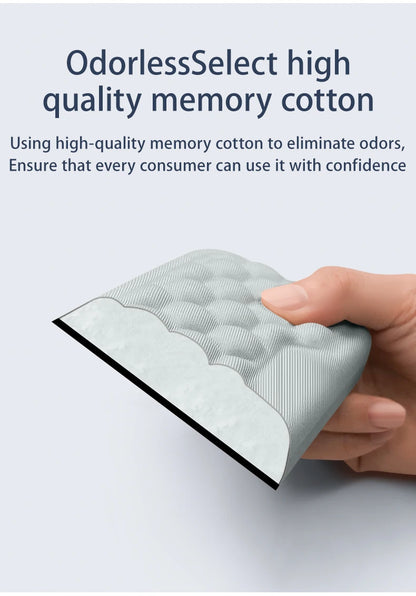 Keyboard Pad Set Memory Foam for Office Computer Laptop Easy Typing Pain Relief Keyboard Wrist Rest Mouse Pad Computer Mouse Pad