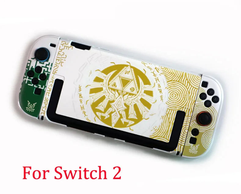 Hot Sale PC Hard Cover Full Crystal Shell Protector For Nintendo Switch 2 NS2 Joy-con Game Controller Front Back Protective Case