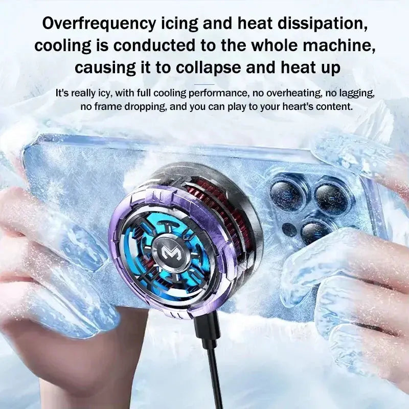 MEMO CX08 Pro Mobile Phone ICE Semiconductor Magnetic Frozen PUBG Game Cooler for IOS Universal Phone Cooling Radiator Deals 4 U  Mobile Gaming Deals 4 U