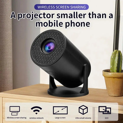 2026 New HY300 Projector with WiFi6 & BT5.0, Portable Beamer 1080P/4K Support Auto Keystone Smart Proyector Deals 4 U  Gaming Accessories Deals 4 U