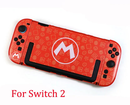 Hot Sale PC Hard Cover Full Crystal Shell Protector For Nintendo Switch 2 NS2 Joy-con Game Controller Front Back Protective Case