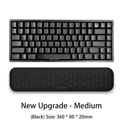 Keyboard Pad Set Memory Foam for Office Computer Laptop Easy Typing Pain Relief Keyboard Wrist Rest Mouse Pad Computer Mouse Pad
