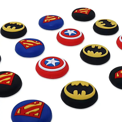 2pcs Silicone Thumb Grip Cap For PS4 PS5 Playstation 5 Xbox Series XS Game Joystick Controller Accessories Thumbstick Grip Caps Deals 4 U  Console Accessories Deals 4 U