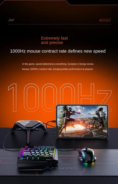 Gamwing Moxie 2 Scorpion Moxie2 Pro Keyboard Mouse Converter Throne High Energy Hero Peaceful Dark Zone Breakthrough Deals 4 U  Gaming Accessories Deals 4 U