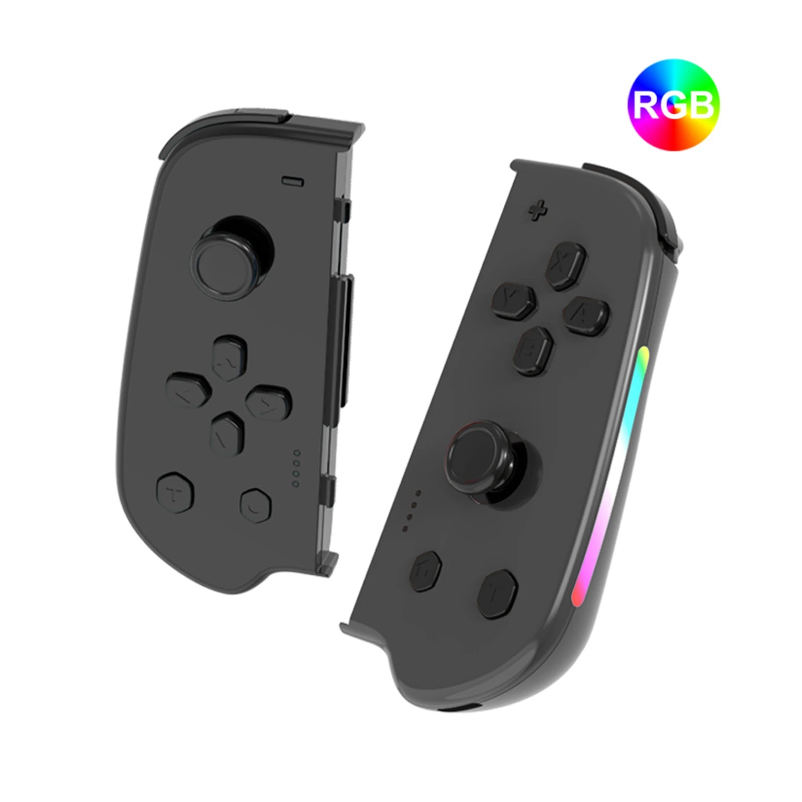 GAMINJA Wireless Joypad Controller for Switch Game Console with RGB Lamp L/R Handle Grip Wake up Screenshot Function Deals 4 U   Deals 4 U