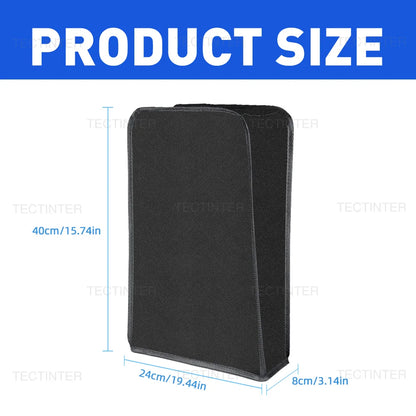 Soft Dust Cover Case For PS5 Pro Console Anti-scratch Dustproof Waterproof Shell Protective Case for PS5 Pro Game Accessories