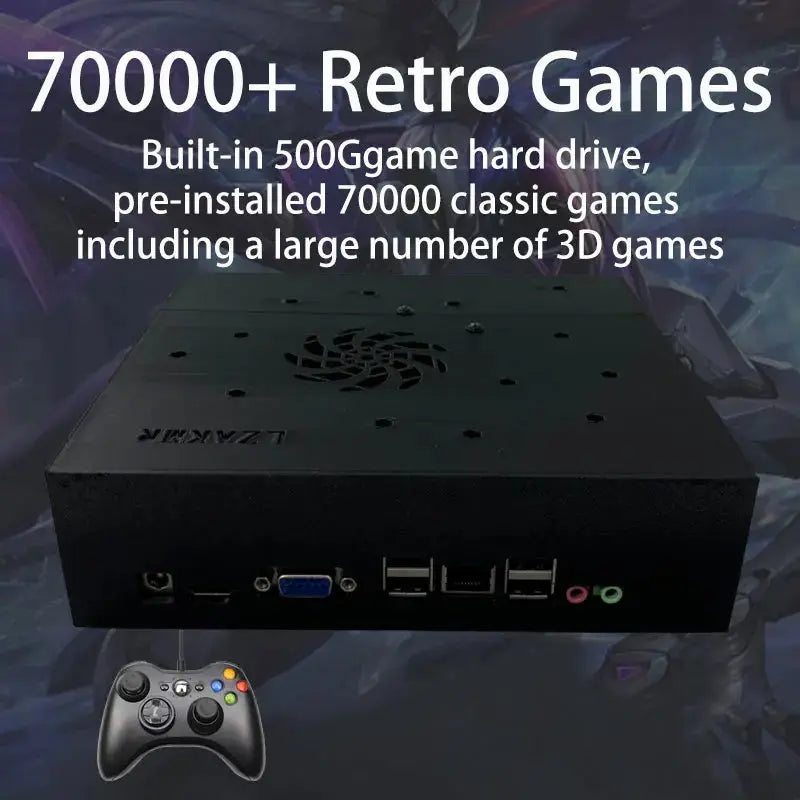 Plug-and-Play NEW Retro Gaming Device 70000+ Games for Wii PS2 DC PSP GAMECUBE 2T Loaded X8 Console Windows 11 Children's Gift Deals 4 U  Gaming Accessories Deals 4 U