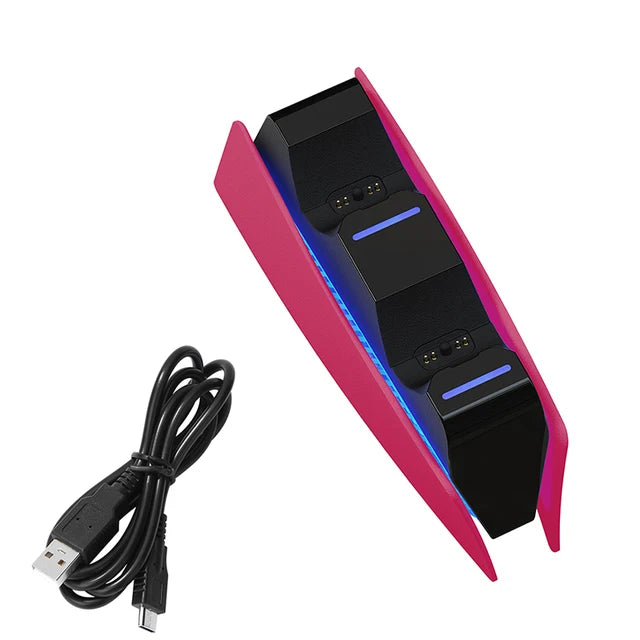 Charger For Sony Play Station Playstation PS 5 PS5 Controller Control Dualsense Stand Accessories Gamepad Support Command Holder