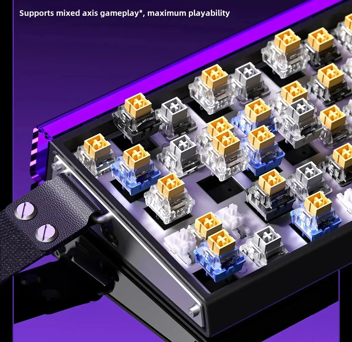 AULA HERO 68HE Magnetic Switch Gaming Keyboard RT0.01 E-sports Customize RGB Wired Mechanical Keyboard Ergonomics Accessories