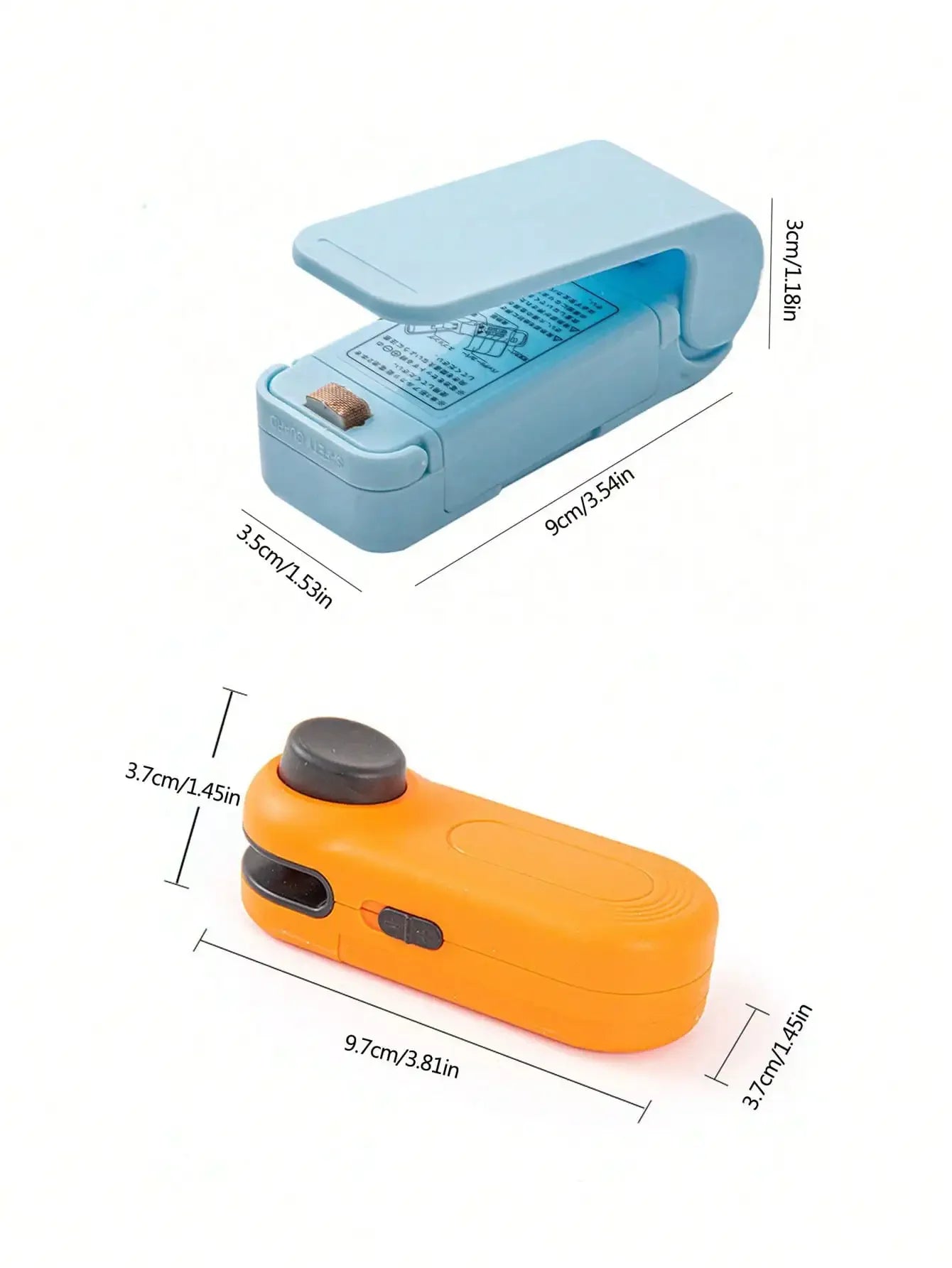 1pc Mini Food Sealer Machine, Portable Household Plastic Bag Sealing Device, Moisture-Proof & Fresh-Keeping Deals 4 U   Deals 4 U