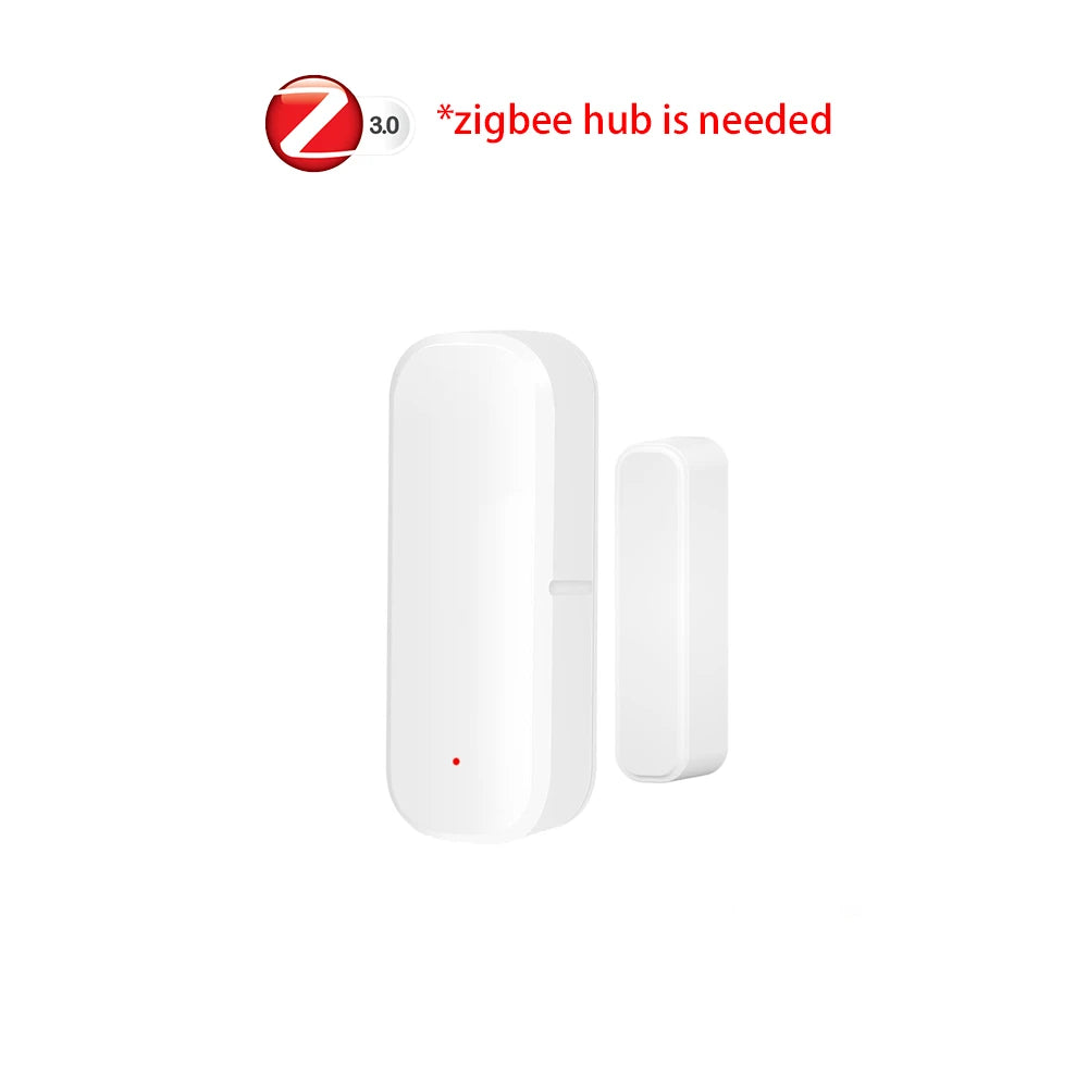 Zigbee Door Sensor Window Contact Sensor Open Closed Detector Smart Home Alarm Security Protection work with Tuya Hub Smart Life Deals 4 U   Deals 4 U