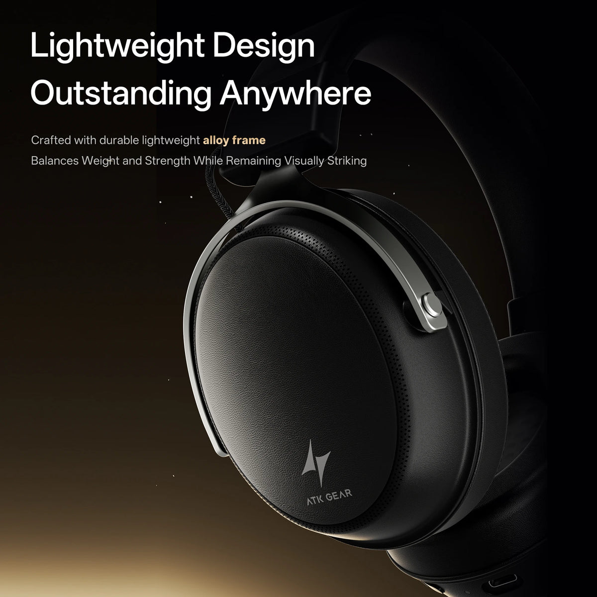 ATK N9 2.4GHz Wireless Gaming Headset with Mic for PS5 PS4 PC Mac Playstation Bluetooth Gaming Headphone with Microphone