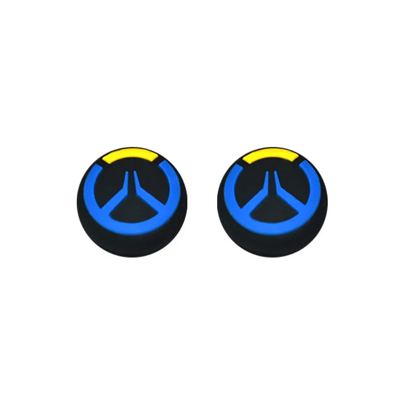 2pcs Silicone Thumb Grip Cap For PS4 PS5 Playstation 5 Xbox Series XS Game Joystick Controller Accessories Thumbstick Grip Caps Deals 4 U   Deals 4 U