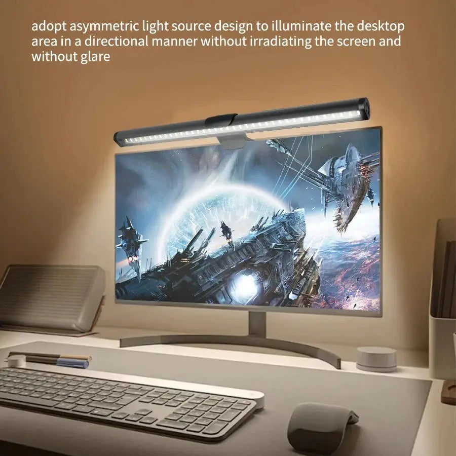 30/40cm Monitor PC Screen Light LED Dimming Learning Reading Lighting Dimmable USB Night Light Bar Touch Eye Protection Light Deals 4 U  RGB Hexagon Wall Lights Deals 4 U