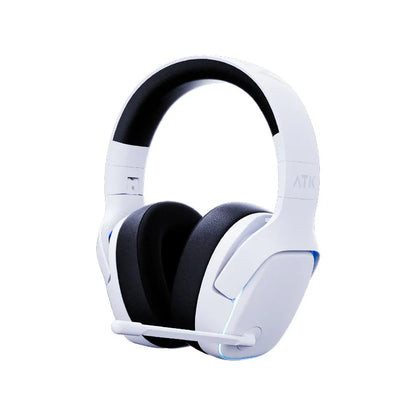 ATK N9 2.4GHz Wireless Gaming Headset with Mic for PS5 PS4 PC Mac Playstation Bluetooth Gaming Headphone with Microphone