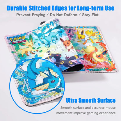 Japan Anime Gamer Mouse Pad E-eevee Cabinet Kawaii Tablepad XXL P-pokemon Keyboard Rug Laptop PC Gaming Rubber Extended DeskMats Deals 4 U  Gaming Accessories Deals 4 U