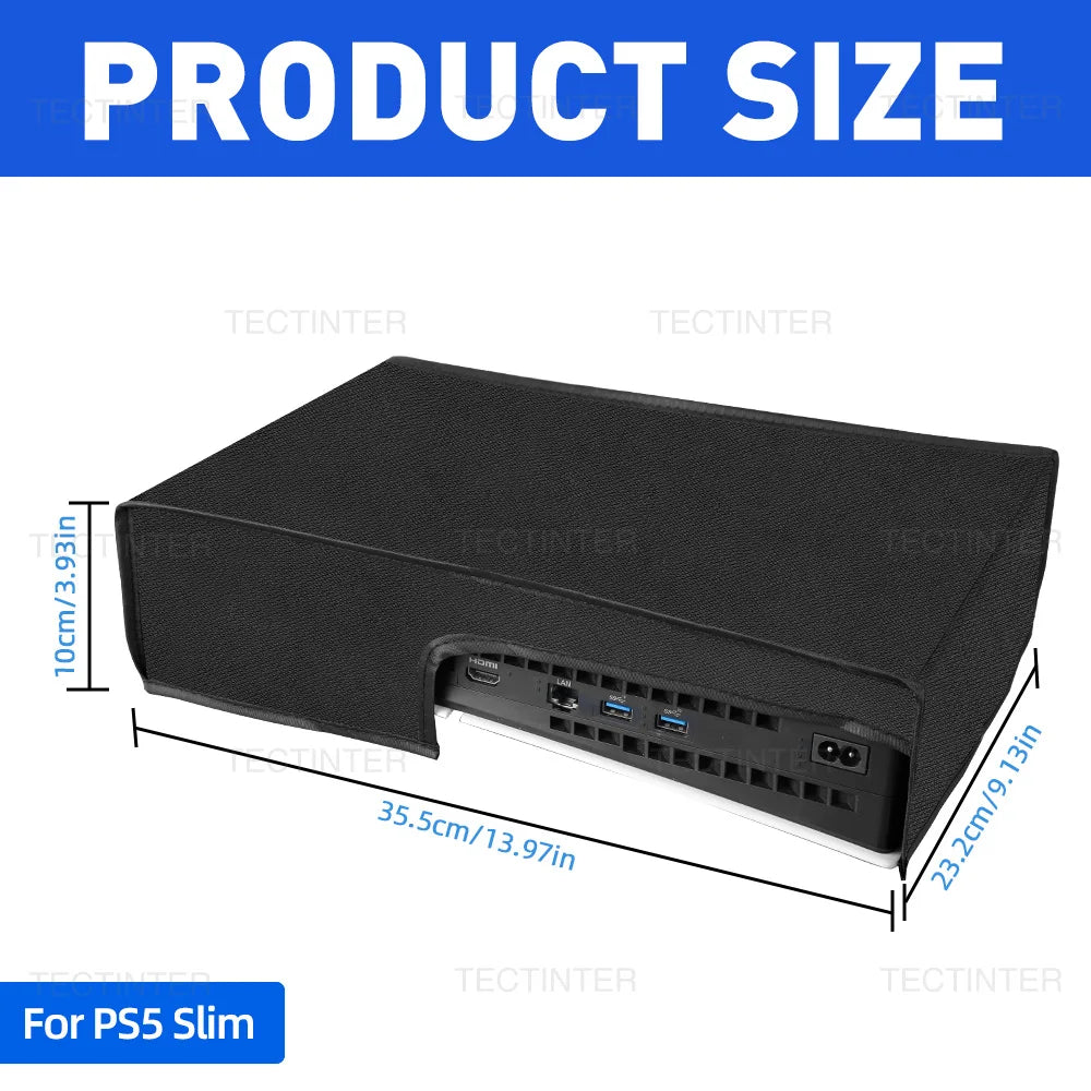 Dust Proof Cover for PlayStation 5 PS5 Slim/Pro Console Protector Case Anti-scratch Sleeve Protective Cover For PS5 Accessories