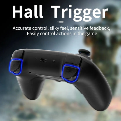 ANBERNIC RG P01 Retro Games Controller Wired/Wireless Bluetooth RGB Hall Effect Joystick XBOX Gamepad for PC Android IOS Steam Deals 4 U   Deals 4 U