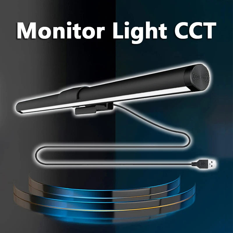 RGB CCT Led Monitor Light Bar for Computer Gaming Lights Bar Monitor Screen Hanging Lighting USB Dimmable Desk Lamp Atmosphere
