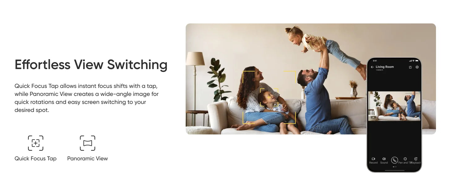 Renewed eufy Security Indoor Camera E30, Latest Generation, 4K UHD Security Camera, Pet/Dog/Baby Camera with Phone app Deals 4 U   Deals 4 U
