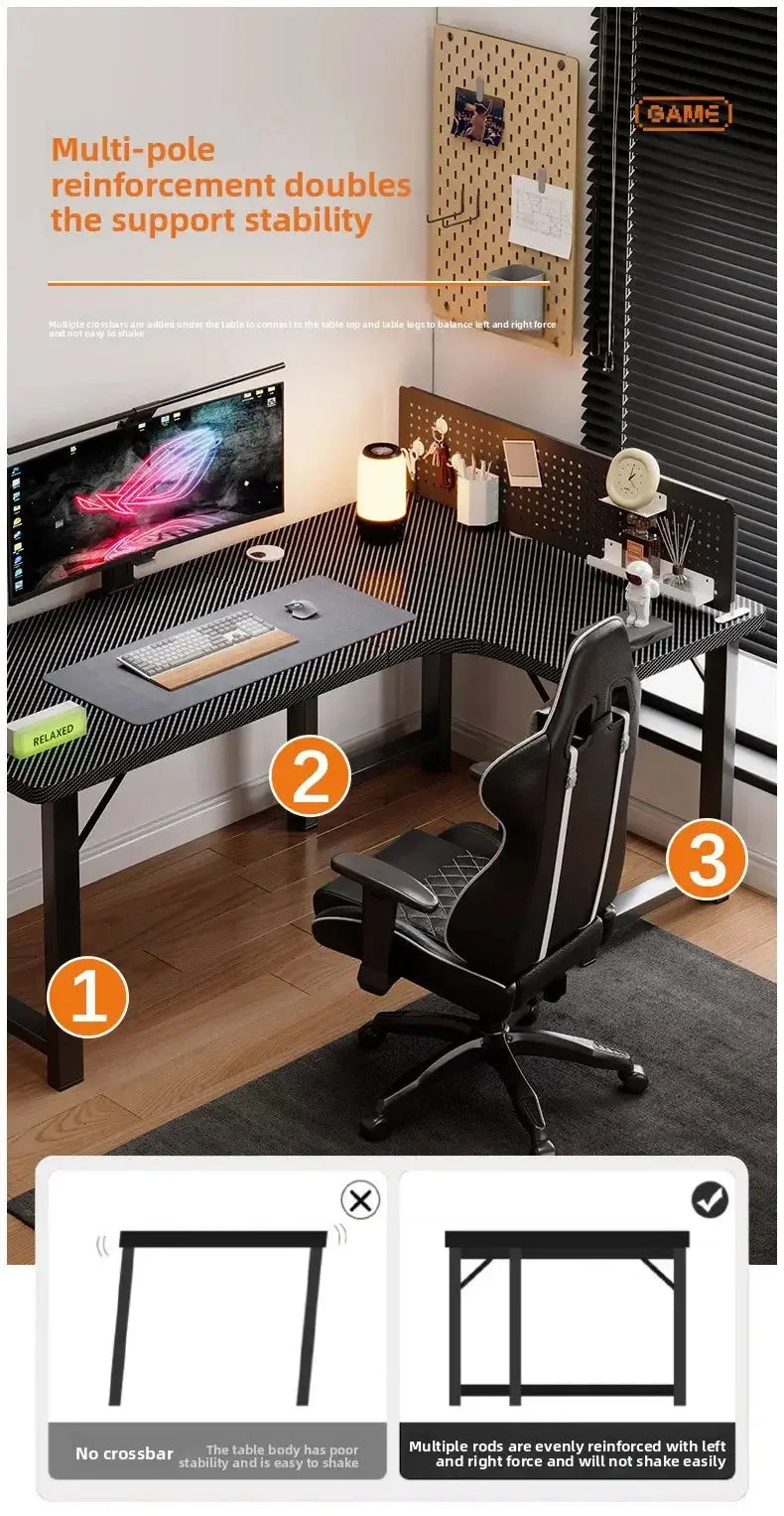 Computer desk Home corner table Study table Office writing desk E-sports Deals 4 U  Gaming Accessories Deals 4 U