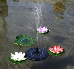 Customizable Solar Bionic Fountain Mini Solar Fountain Solar Water Fountain Deals 4 U   Deals 4 U
