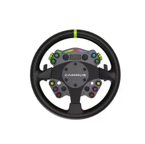 CAMMUS C12 with LC100 pedals kit C12 Direct Drive Steering Wheel Global First includes two T-shaped base flanges Deals 4 U  Gaming Accessories Deals 4 U