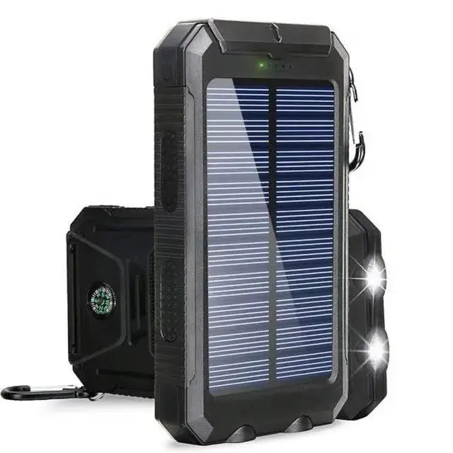 Solar Power Bank 80000mAh Portable Charging Poverbank External Battery Charger Strong Light LDE Light for All Smartphones Deals 4 U  Mobile Gaming Deals 4 U