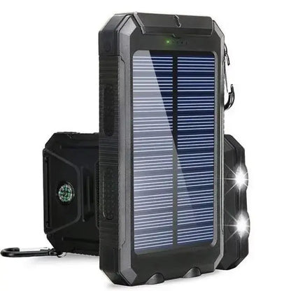 Solar Power Bank 80000mAh Portable Charging Poverbank External Battery Charger Strong Light LDE Light for All Smartphones Deals 4 U  Mobile Gaming Deals 4 U