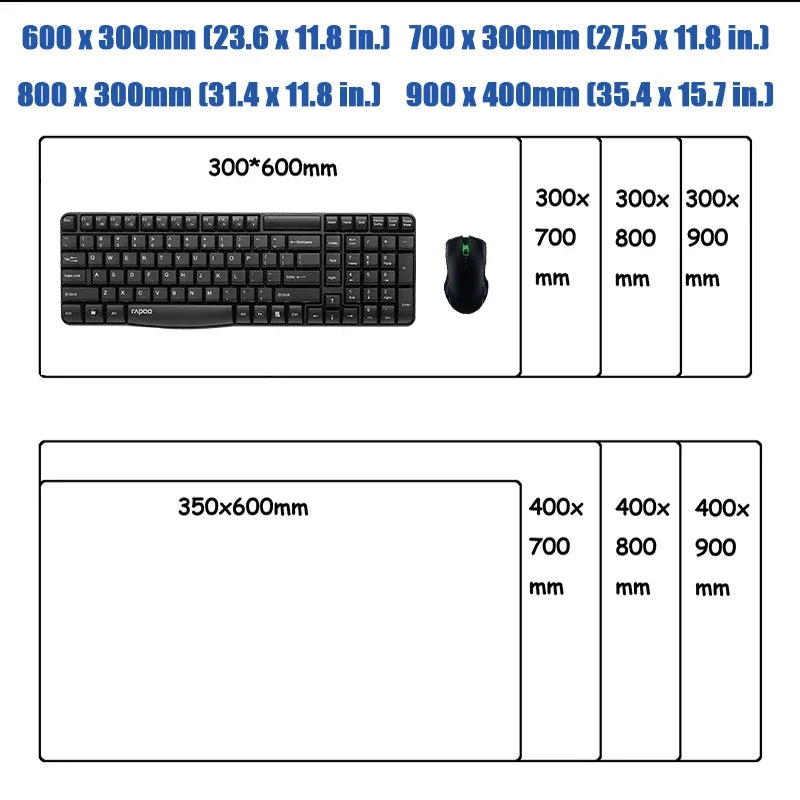 Japan Anime Gamer Mouse Pad E-eevee Cabinet Kawaii Tablepad XXL P-pokemon Keyboard Rug Laptop PC Gaming Rubber Extended DeskMats Deals 4 U   Deals 4 U