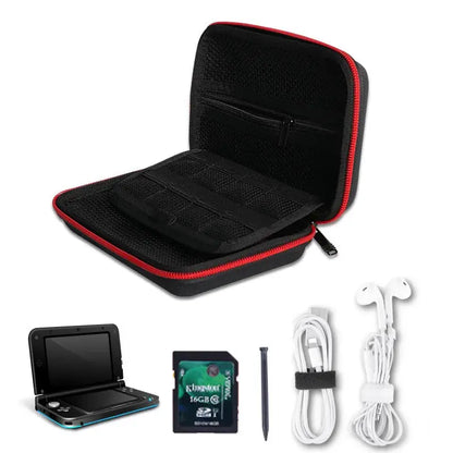2025 NEW Hard Protective Shell Carrying console storage bag Case for Nintendo NEW 3DS XL, NEW 3DS LL, 3DS XL, 3DS LL,2DS XL Deals 4 U  Console Accessories Deals 4 U
