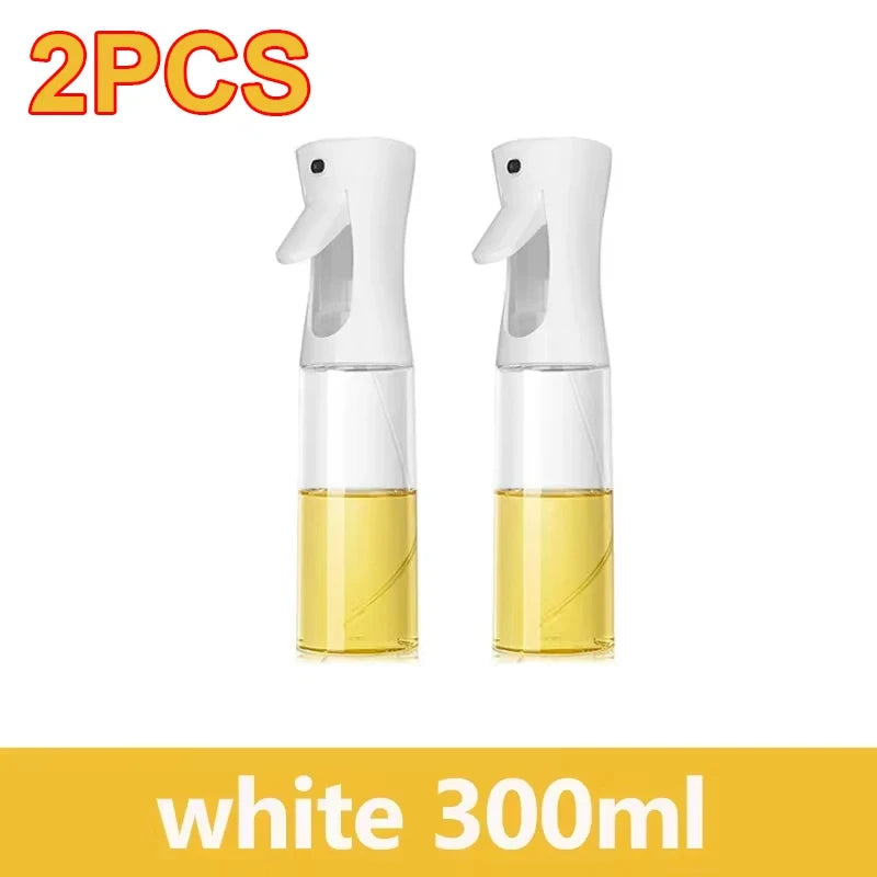 200/300/500ml Oil Spray Bottle BBQ Cooking Olive Oil Sprayer Plastic Baking Oil Spray Empty Bottle Vinegar Bottle Or  Oil brush Deals 4 U   Deals 4 U