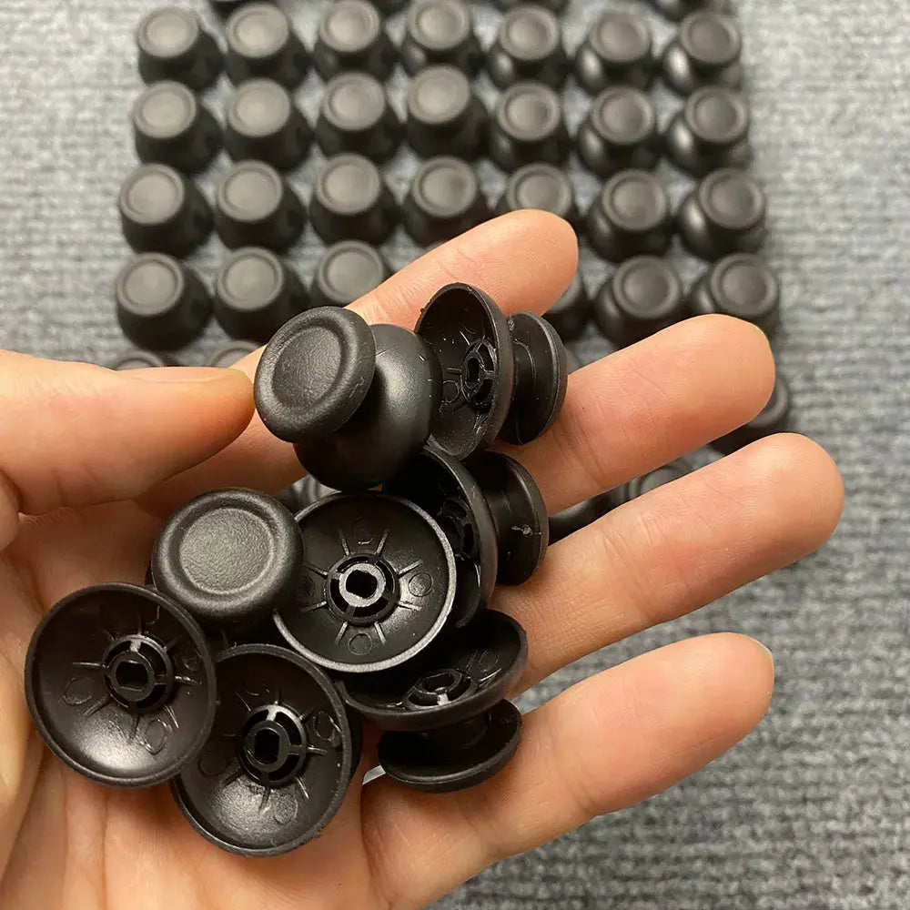 10-100Pcs For PS4 PS5 Analog Cover 3D Shell Thumb Stick Joystick Thumbstick Mushroom Cap For Sony PlayStation 4 PS4 Controller Deals 4 U  Console Accessories Deals 4 U