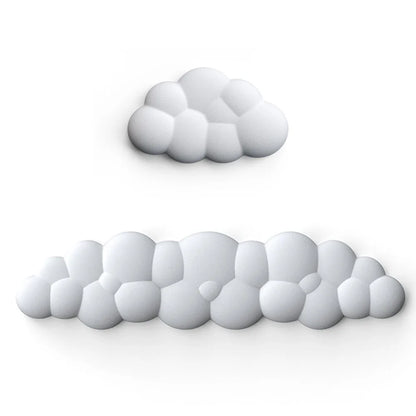 Mouse Pad with Wrist Rest Keyboard Cloud Anti-Slip Desktop Office Gamer Mouse Wrist Rest Ergonomic Keyboard Mouse Pad Wrist Rest