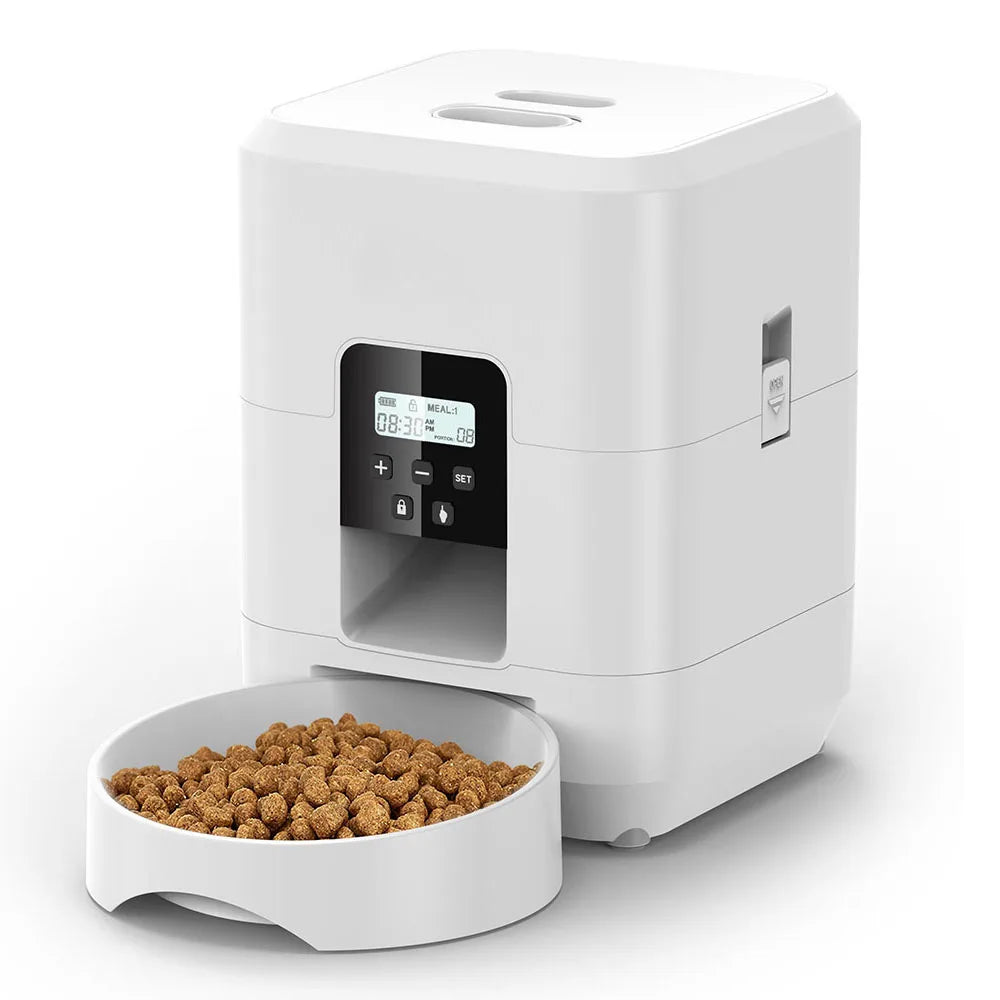 Smart Pet Feeder Automatic Cat Feeder Dog Slow Food Machine With Timed Quantitative Automatic Cat Food Dispenser Cat Dog Bowl Deals 4 U   Deals 4 U