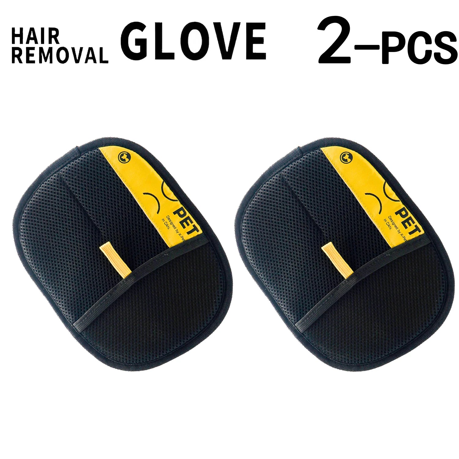 Pet Hair Remover Gloves Electrostatic for Cats Dogs, Reusable Washable Grooming Glove with 2-in-1 Lint Roller Brush - Safe Non-T Deals 4 U   Deals 4 U