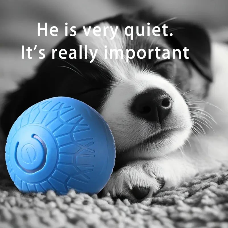 Smart Dog Toy Ball Automatic Interactive Pet Electronic Rolling USB Rechargeable Moving Bouncing for Puppy to Large dog Chew Toy Deals 4 U   Deals 4 U