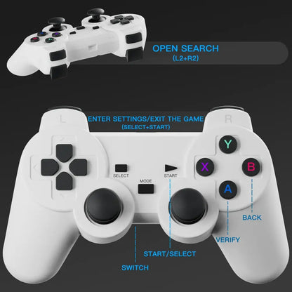 Android 11 Gaming Projector P30MAX 64GB TF Card Wireless Gaming Controller Dual WIFI 1280*720P Home Theater Portable Projector Deals 4 U  Gaming Accessories Deals 4 U