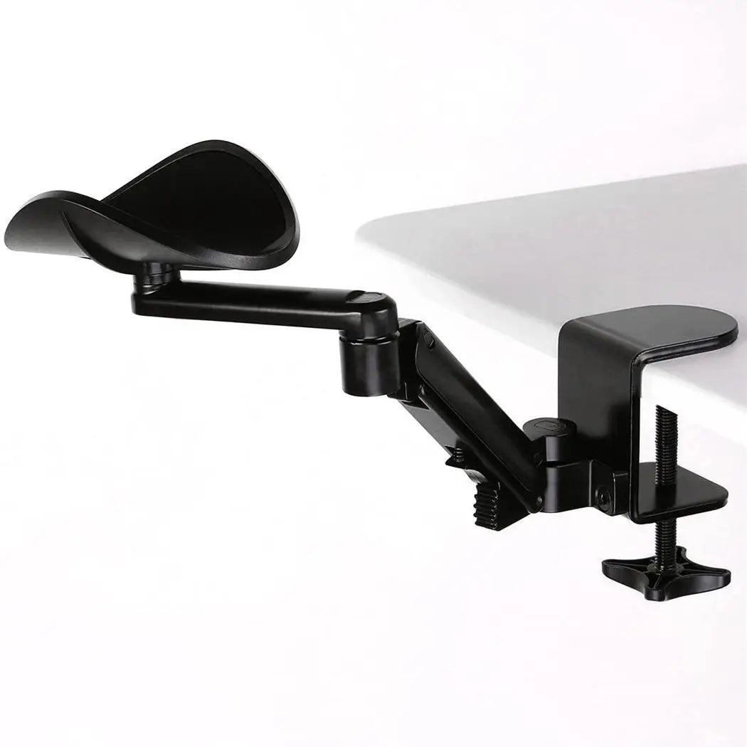 Ergonomic Desk Armrest Rotatable Foldable Elbow Forearm Support Adjustable Computer Arm Rest Pad for Office Gaming Desk Extender