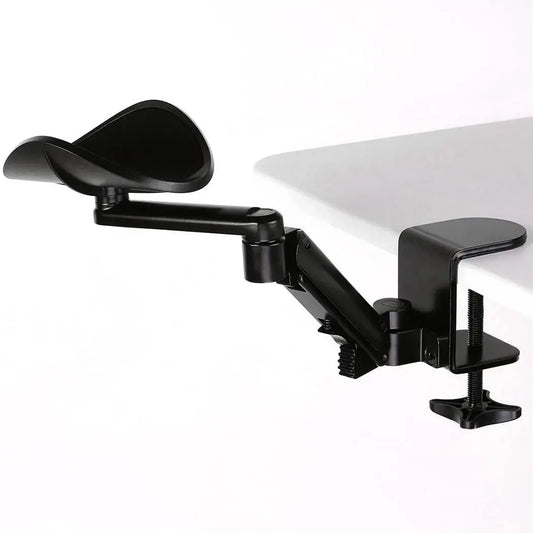 Ergonomic Desk Armrest Rotatable Foldable Elbow Forearm Support Adjustable Computer Arm Rest Pad for Office Gaming Desk Extender